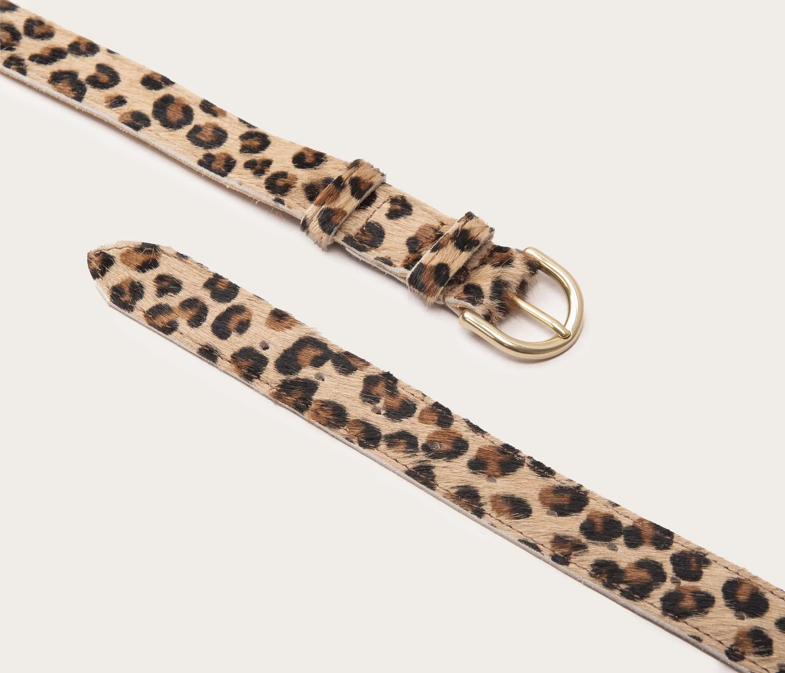 25mm Leopard Print Belt