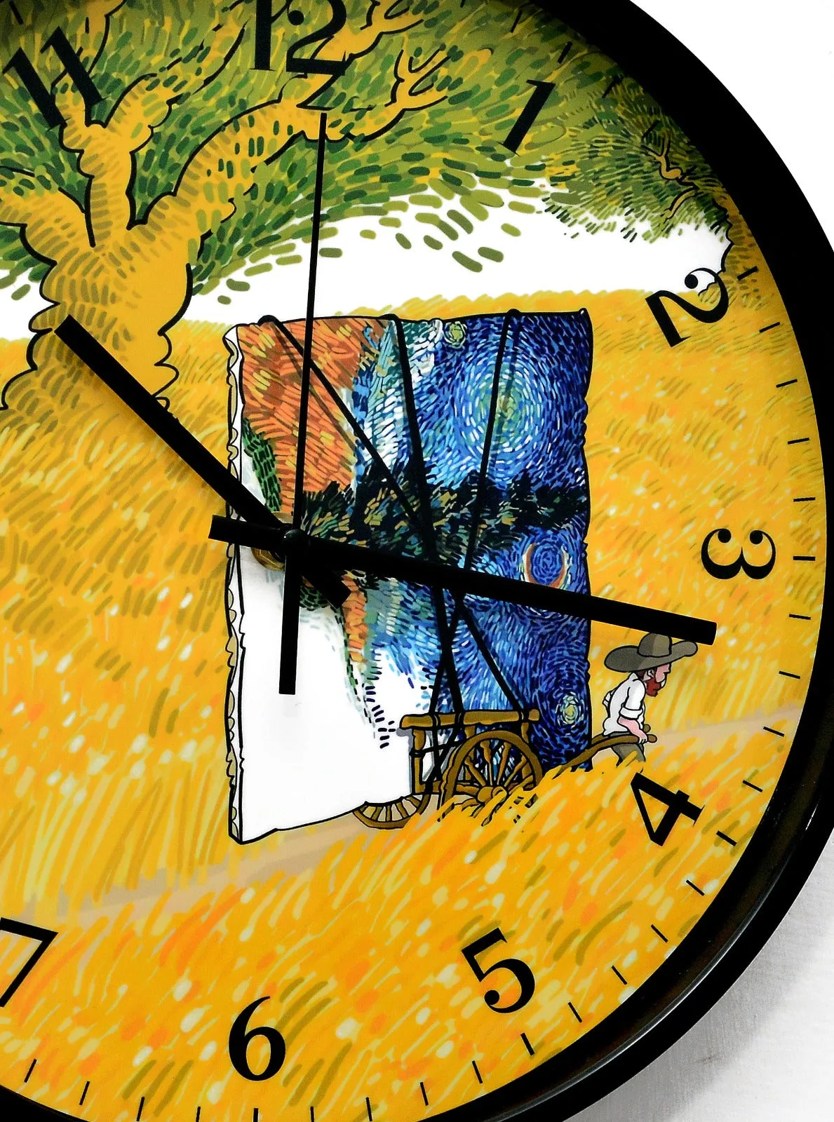 30 Cm Wall Clock Van Gogh-Former