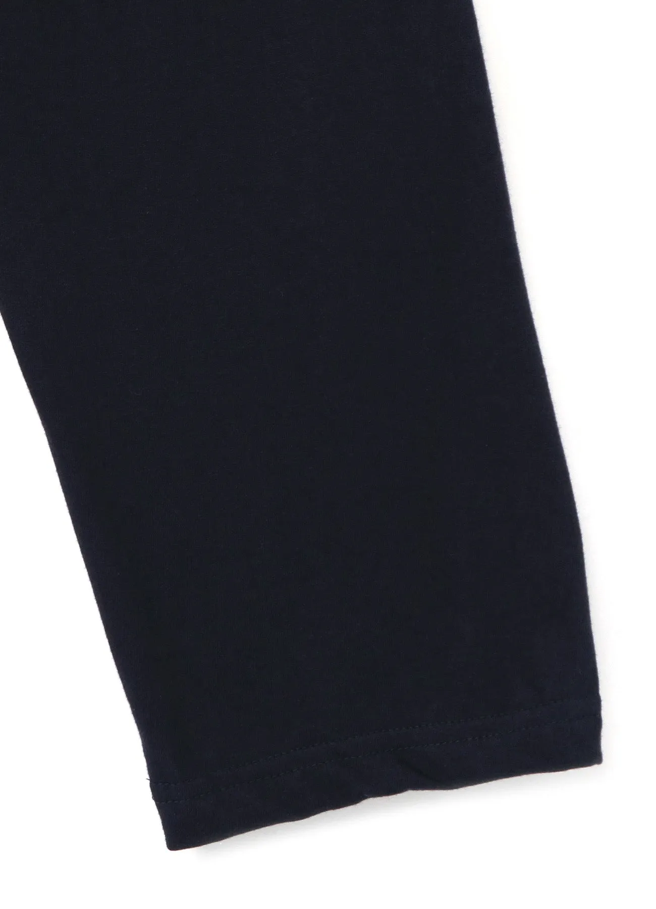 30/- COTTON JERSEY JUMBO TURTLENECK WITH ZIPPERED SIDE SLITS