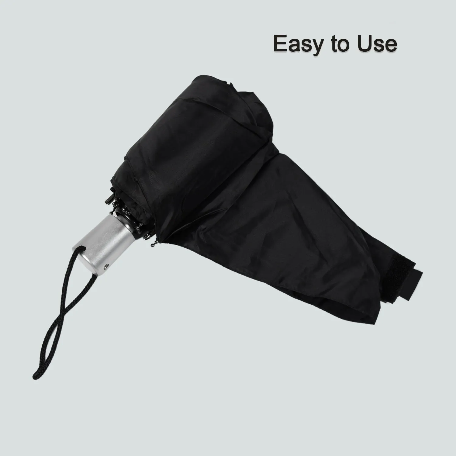 6814  Travel Inverted Umbrella Compact Windproof Umbrella Sun & Rain Umbrella for Men & Women