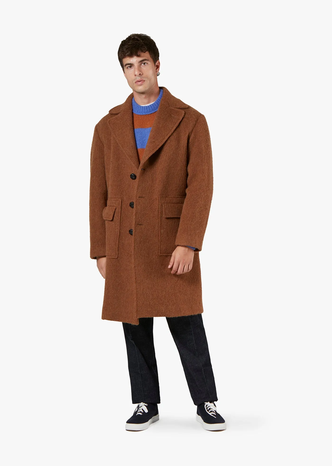 AAMBURGO SHETLAND WOOL COAT