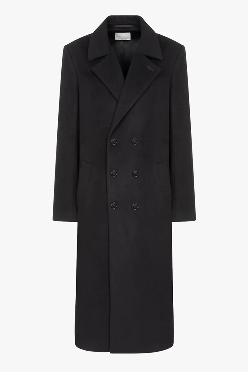 Achilles coat | Black - Cashmere wool