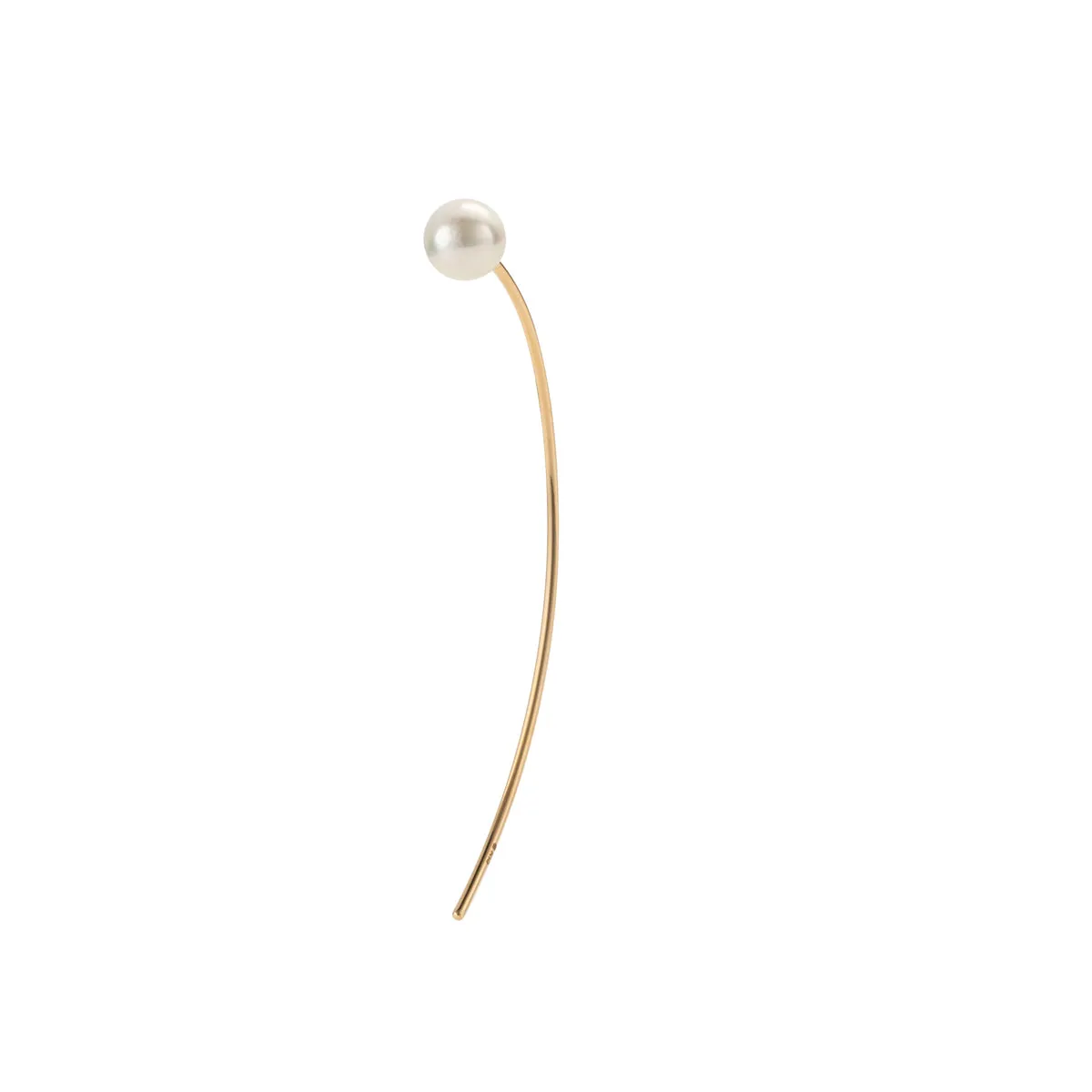 Akoya Pearl Arrow Earring Medium size