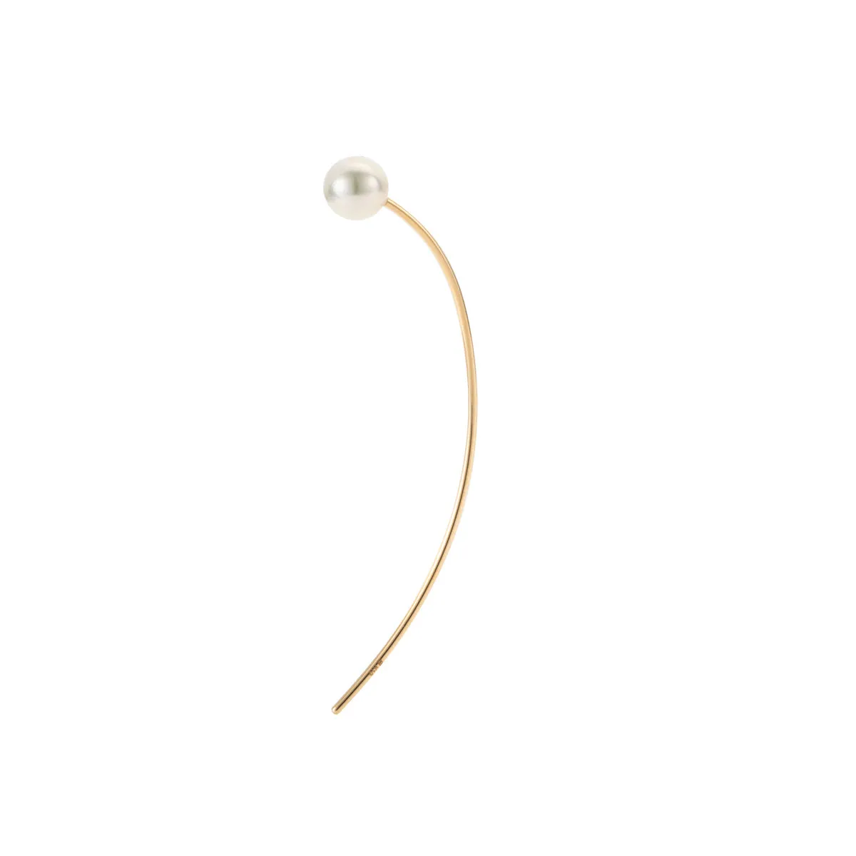 Akoya Pearl Arrow Earring Medium size