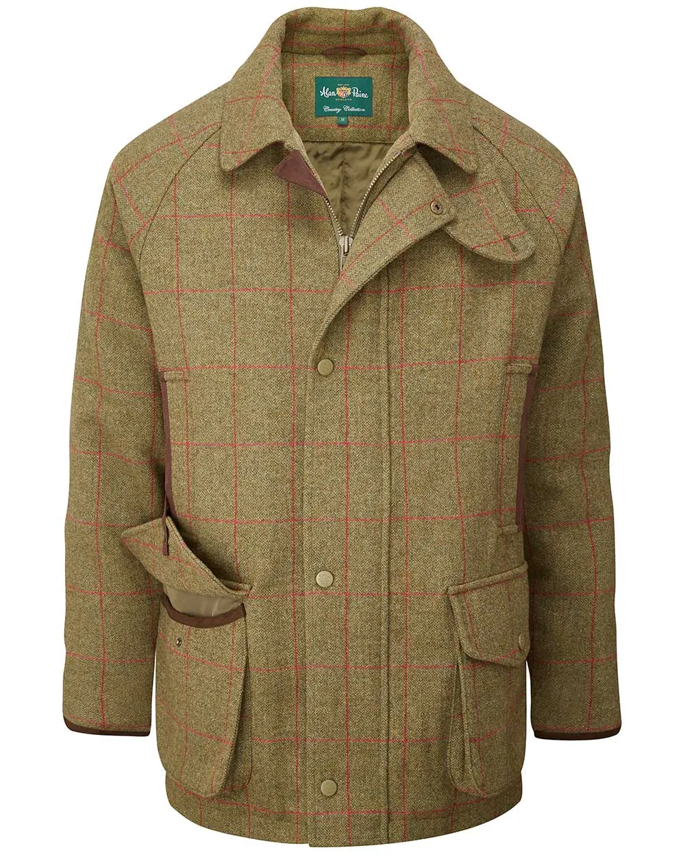 Alan Paine Combrook Tweed Waterproof Coat