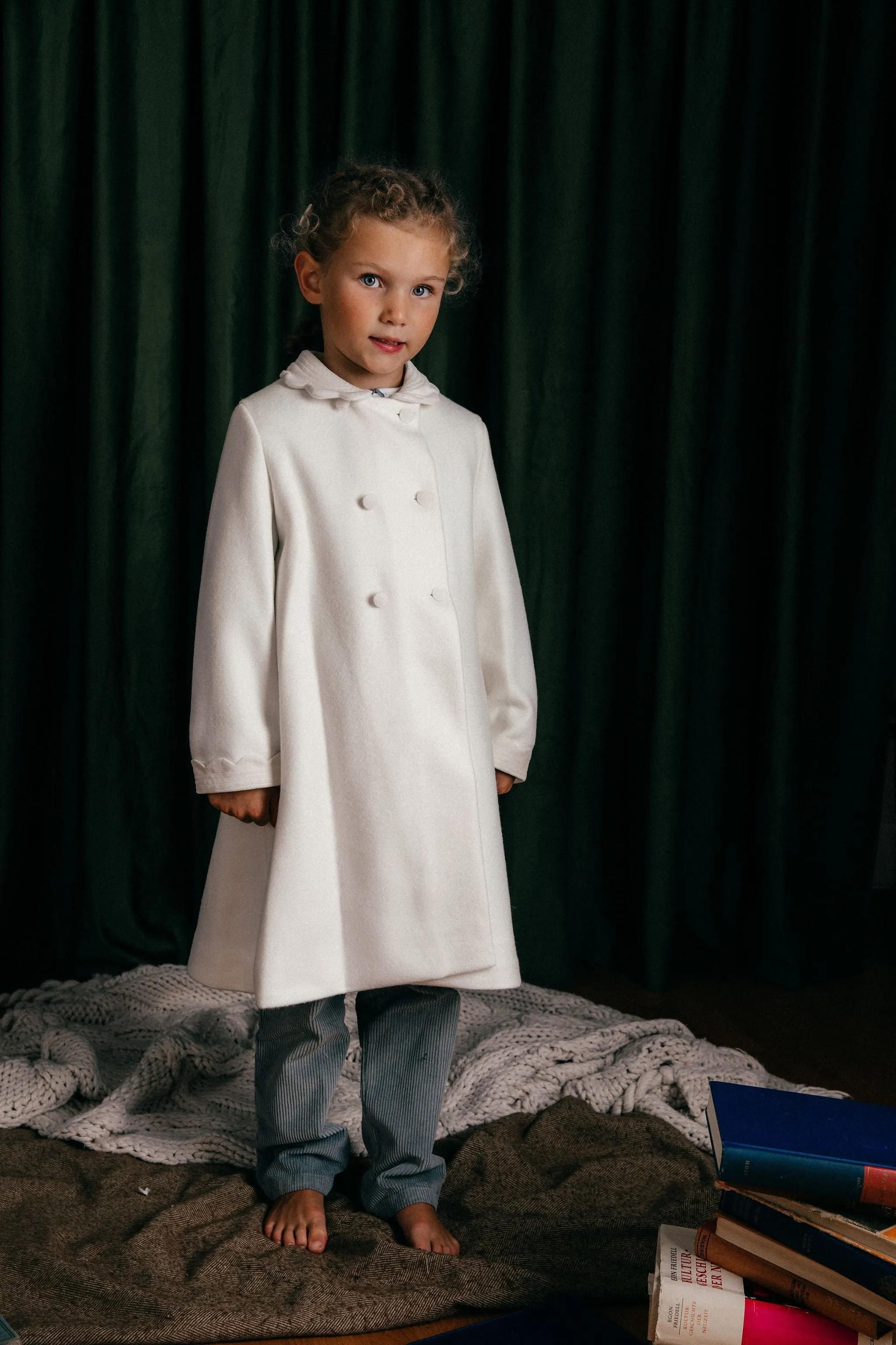 Alba Coat - White