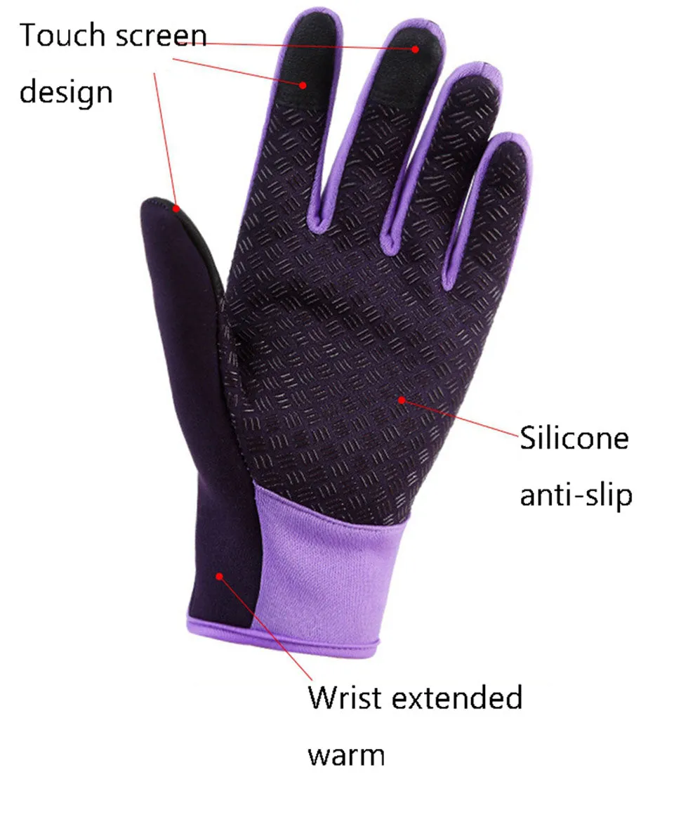 Anti-Slip Ademende Fishing Gloves