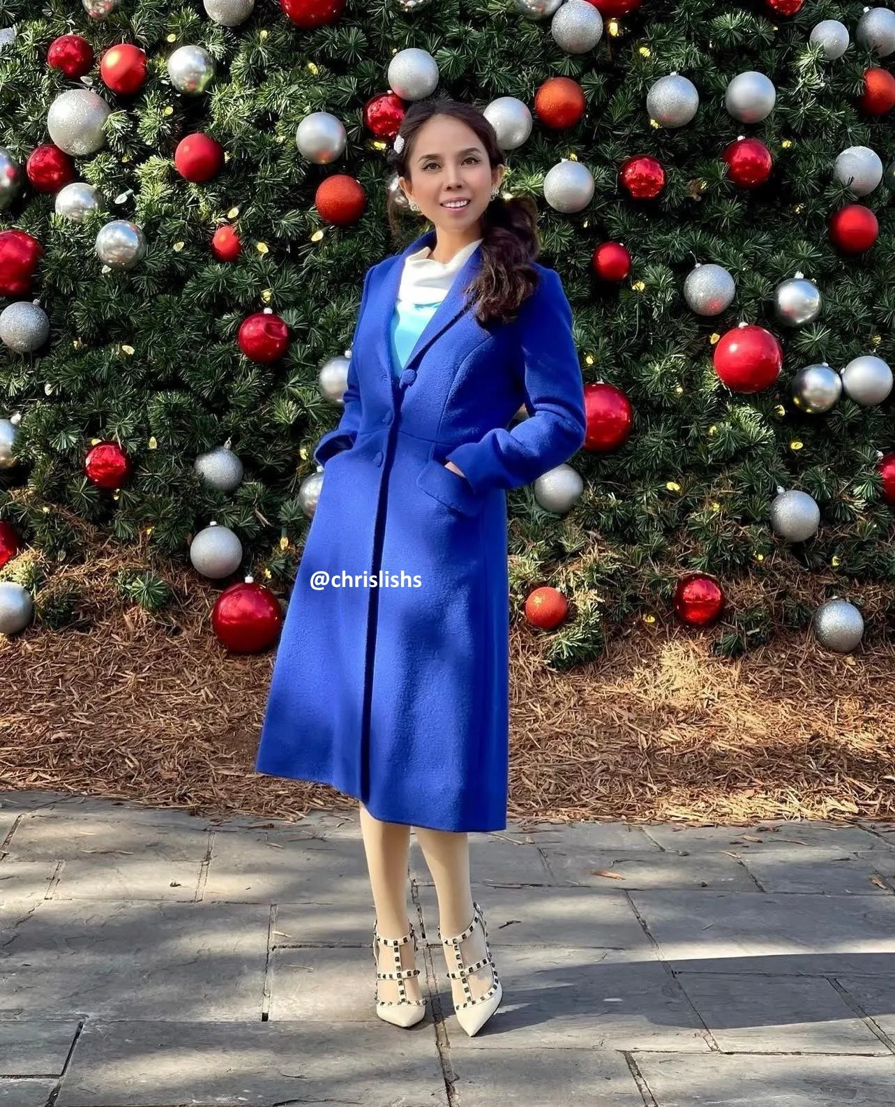 Audrey coat in Blue