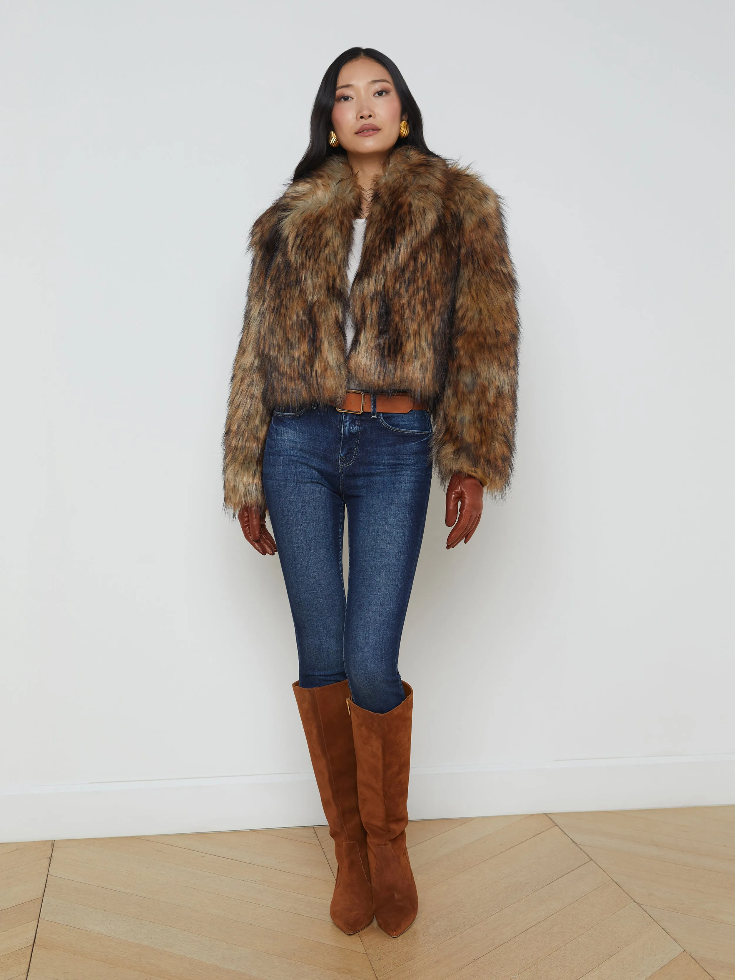 Aura Faux Fur Coat