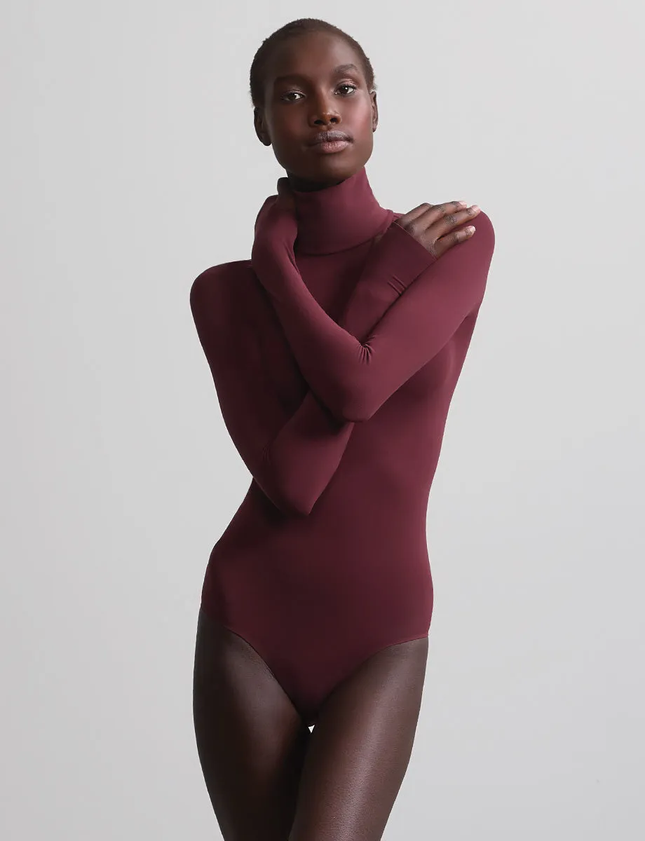 Ballet Long Sleeve Turtleneck Bodysuit