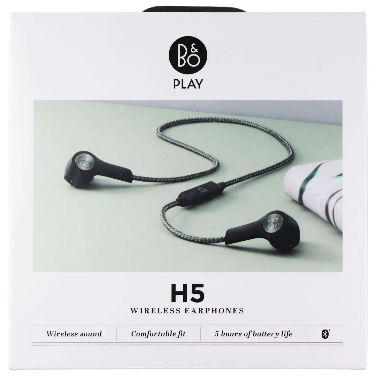 B&O PLAY Bang & Olufsen Beoplay H5 Wireless Bluetooth Headphones - Moss Green