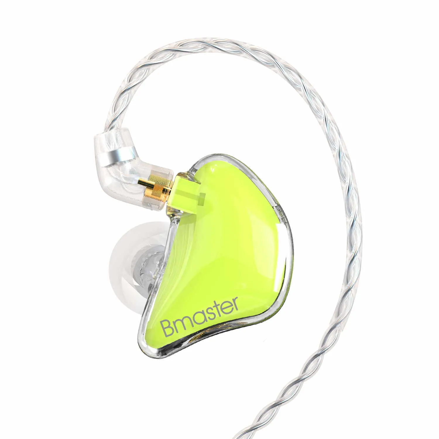 BASN Bmaster Triple Drivers In Ear Monitor Headphones (Yellows)