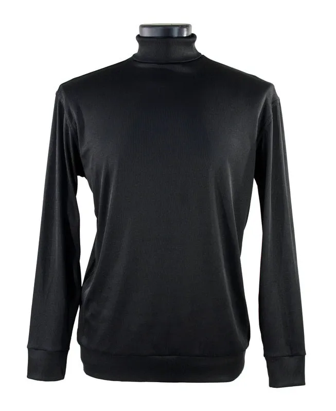 Bassiri L/S Turtleneck Black T-Shirt 633