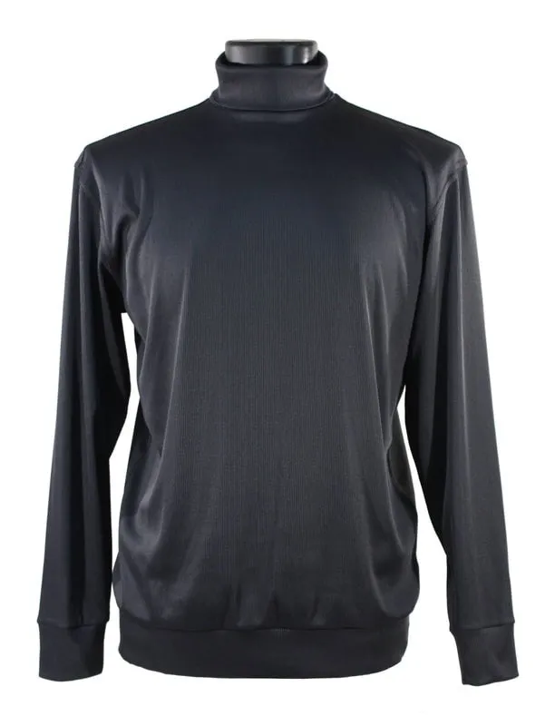 Bassiri L/S Turtleneck Charcoal T-Shirt 633