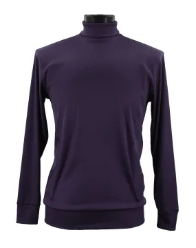 Bassiri L/S Turtleneck Purple T-Shirt 633