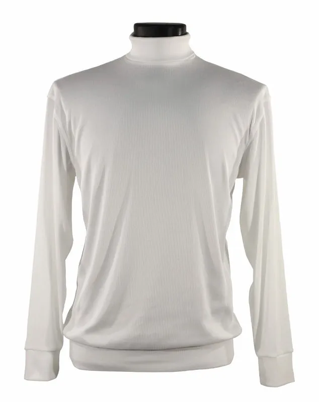 Bassiri L/S Turtleneck White T-Shirt 633