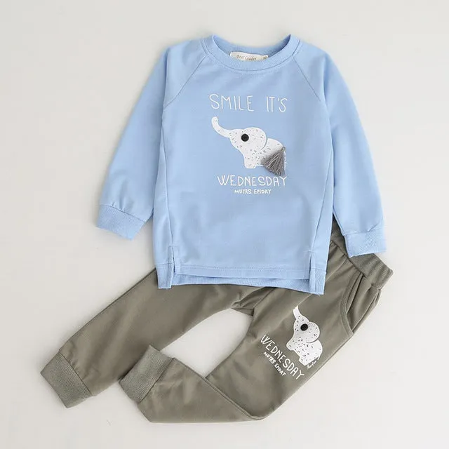 Bear Leader Boys Clothing Sets New Autumn Fashion Style Long Sleeve