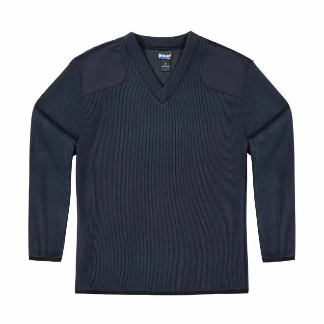 Blauer Fleece-Lined V-Neck Sweater