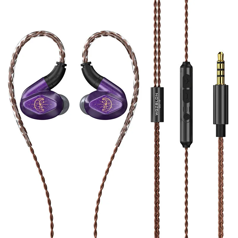 BLON Z200 HiFi 10mm Carbon Diaphragm Driver In-Ear Earphones