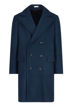 Boglioli Double-Breasted Midi Coat