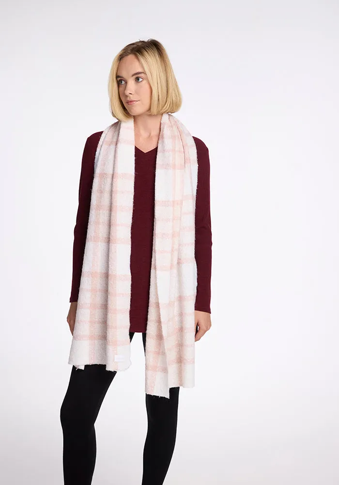 Bradie Scarf - Mauve Plaid