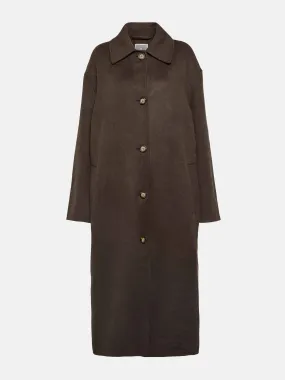 Brown wool coat