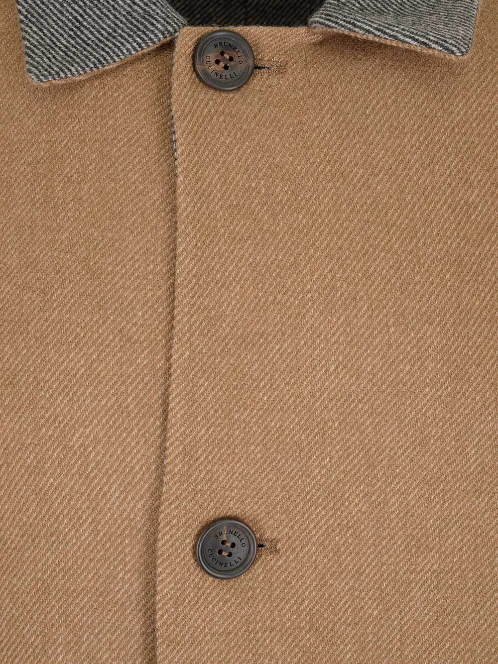 Brunello Cucinelli Reversible Pea Coat