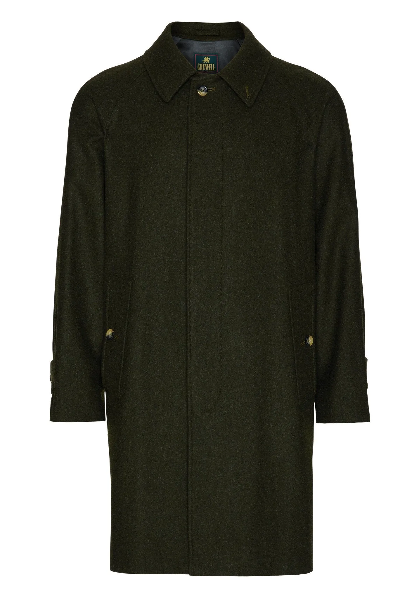 Campbell Merino Wool Raincoat