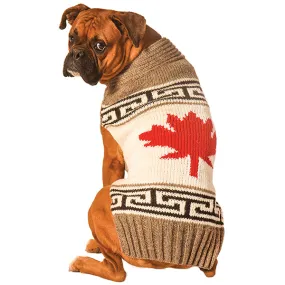 Chilly Dog Sweater Canadian Maple Leaf