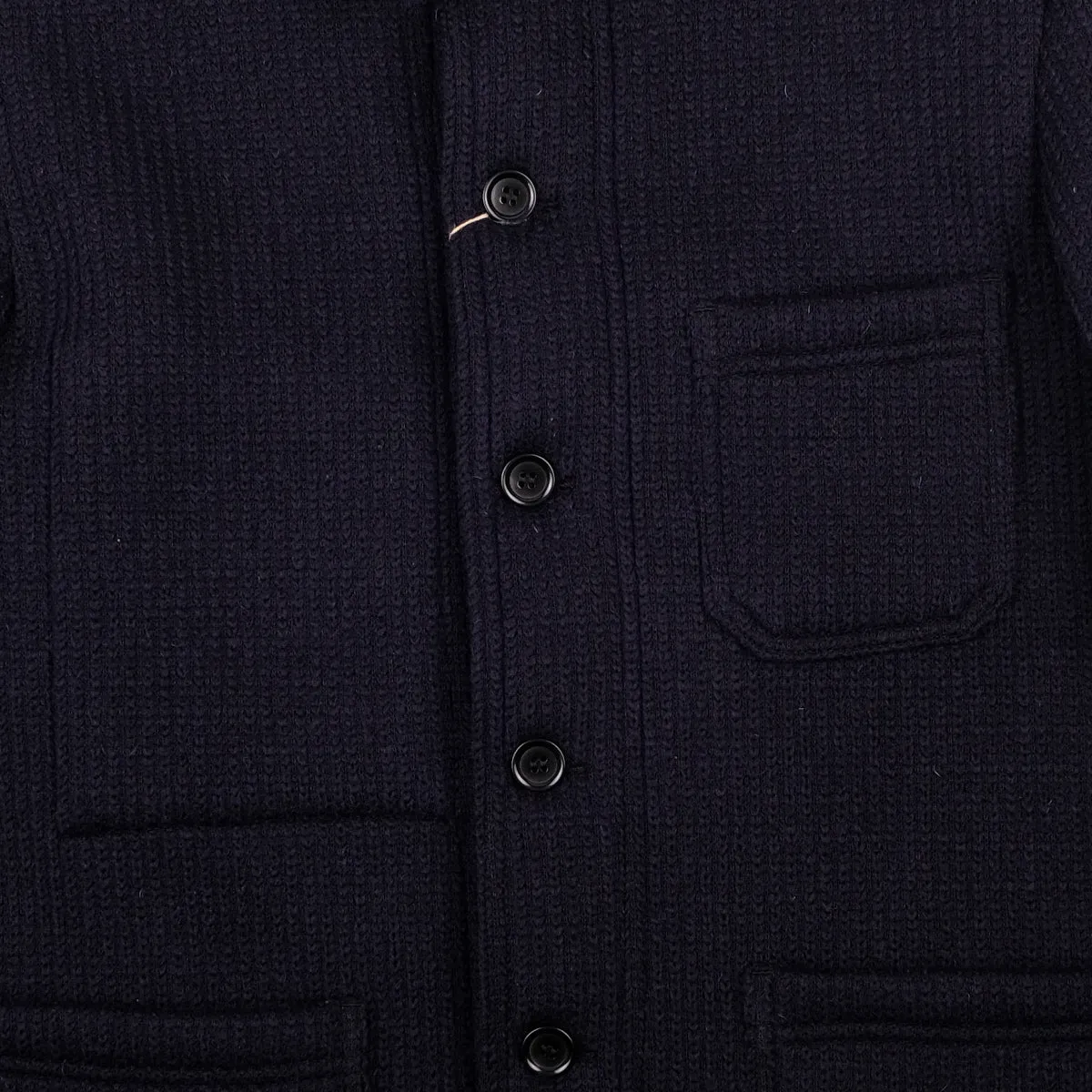 Chore Jacket - Knitted Wool - Navy