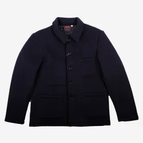 Chore Jacket - Knitted Wool - Navy