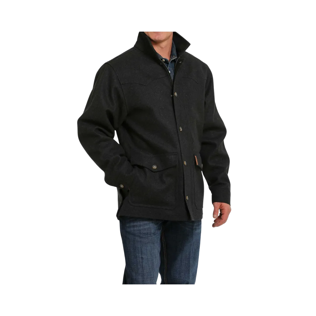 Cinch Men's Ranch Coat Charcoal