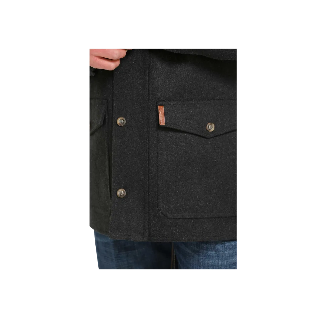 Cinch Men's Ranch Coat Charcoal