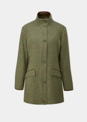 Combrook Ladies Tweed Field Jacket In Heath - Regular Fit