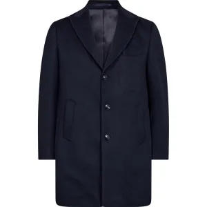 Cooper Wool & Mohair Coat - NAV Navy