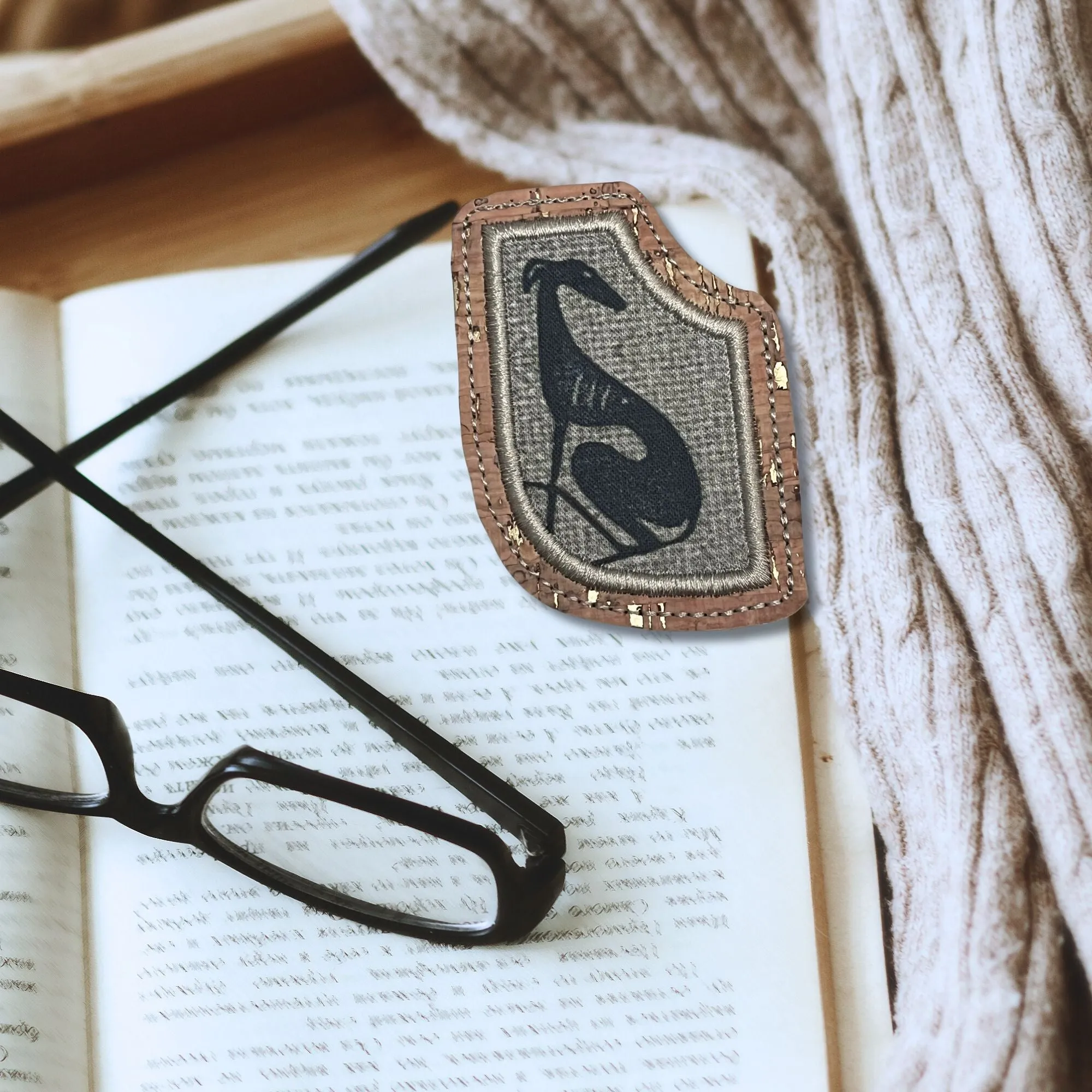 Corner Bookmark - Elegant Hound Italian Greyhound Whippet