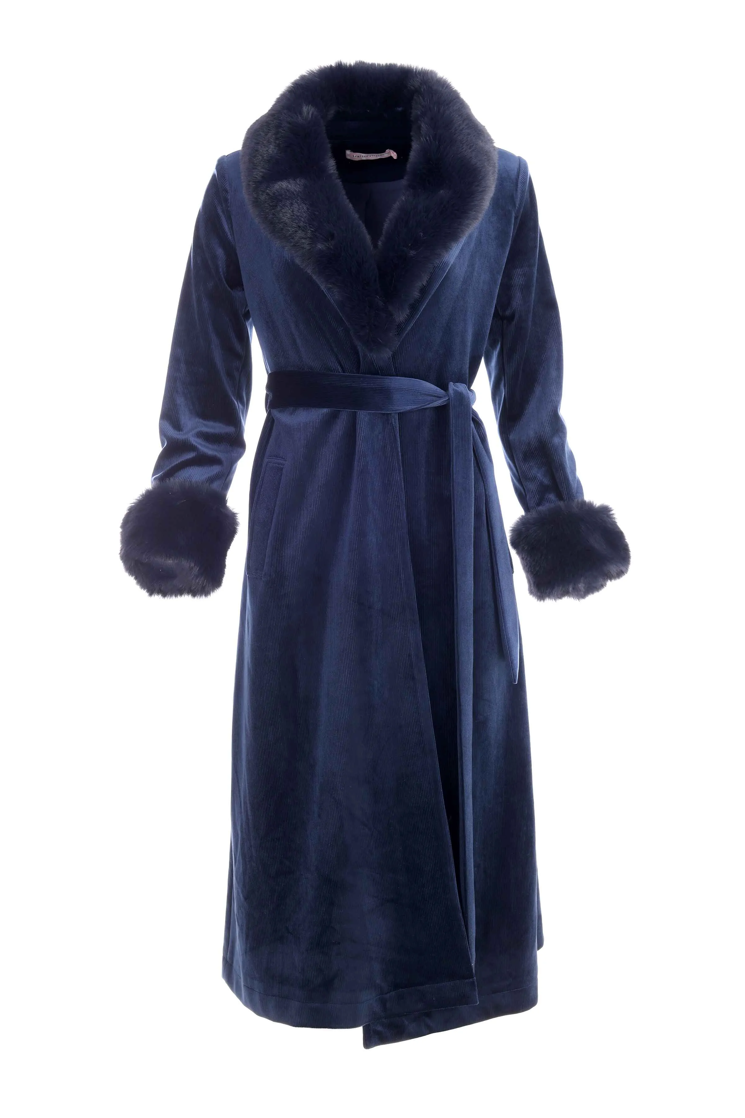 Corrie Bratter Navy Coat