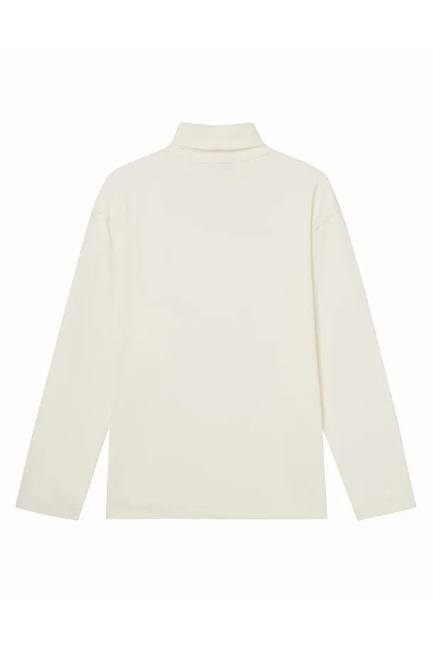 Cotna brushed turtleneck