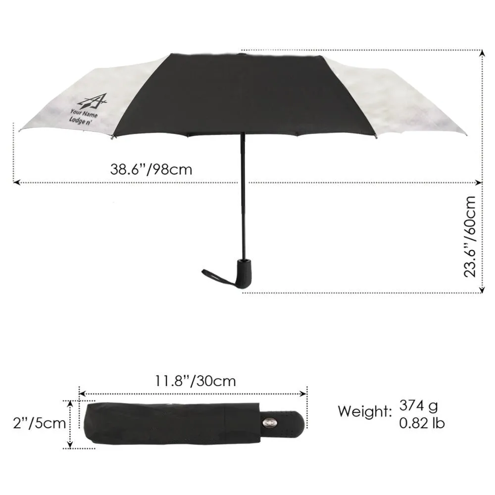 Council Umbrella - Three Folding Windproof