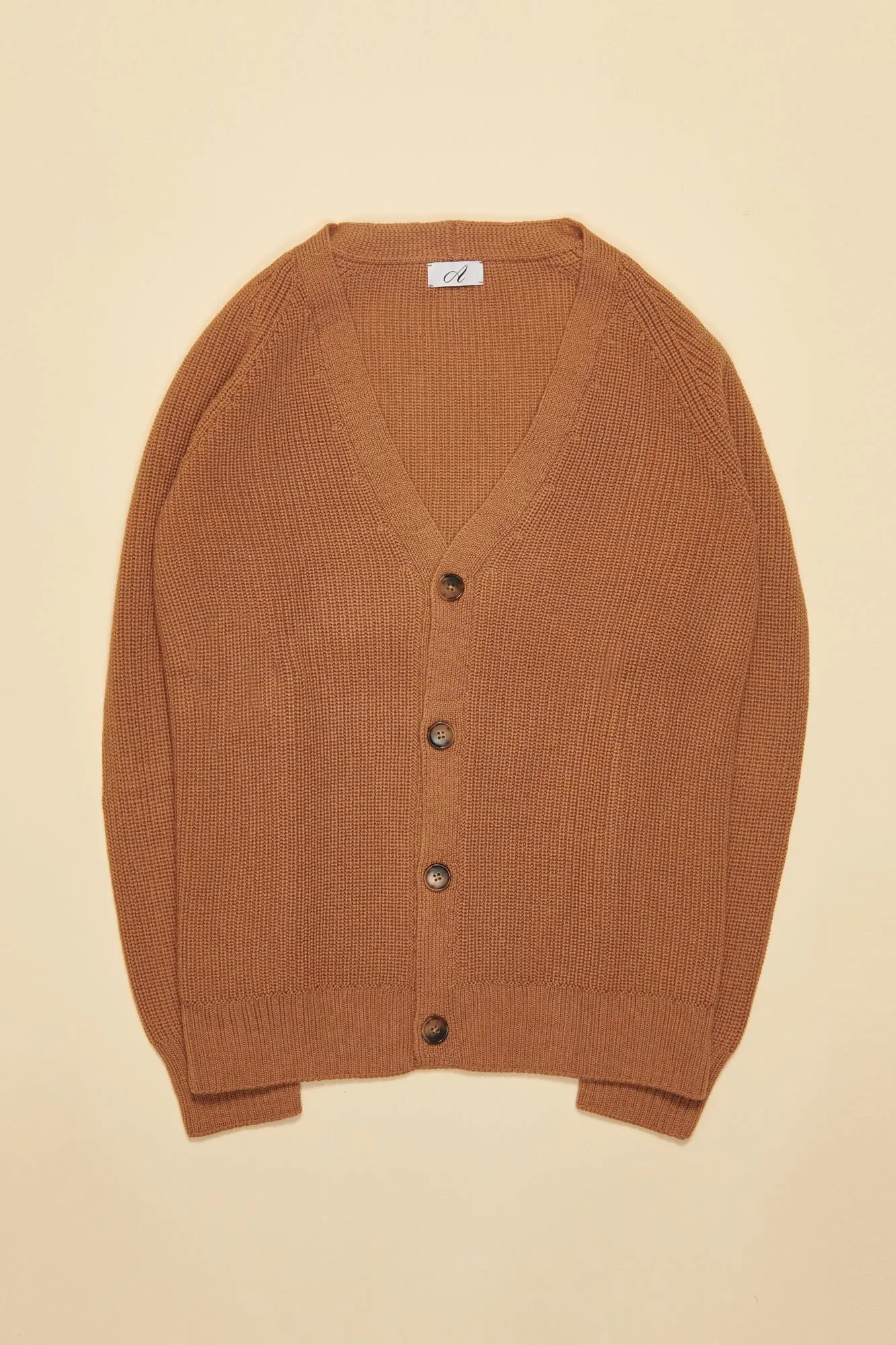 Crawford Ribbed Merino Cardigan