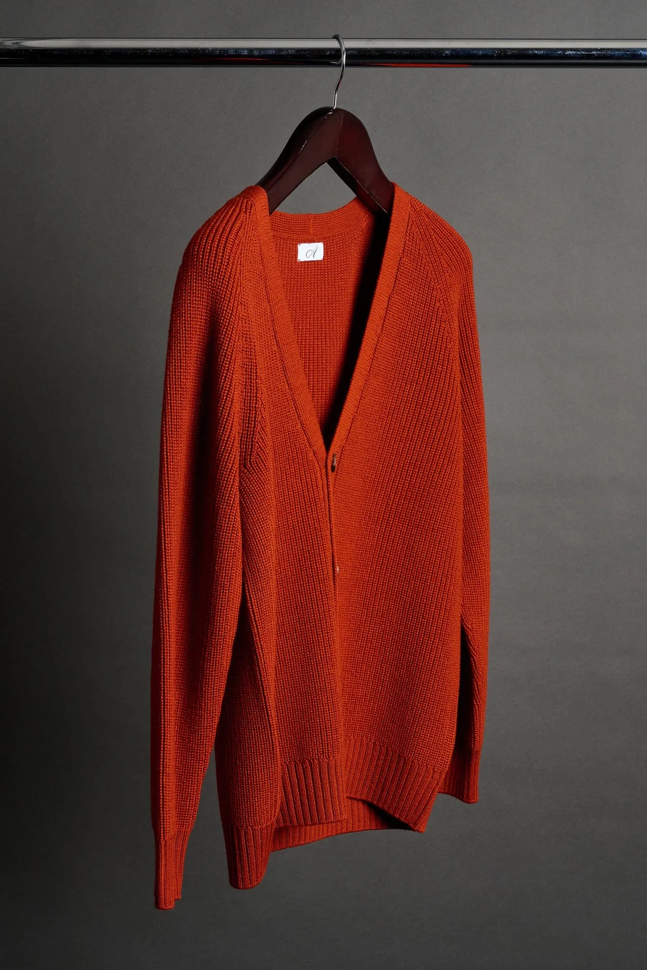 Crawford Ribbed Merino Cardigan