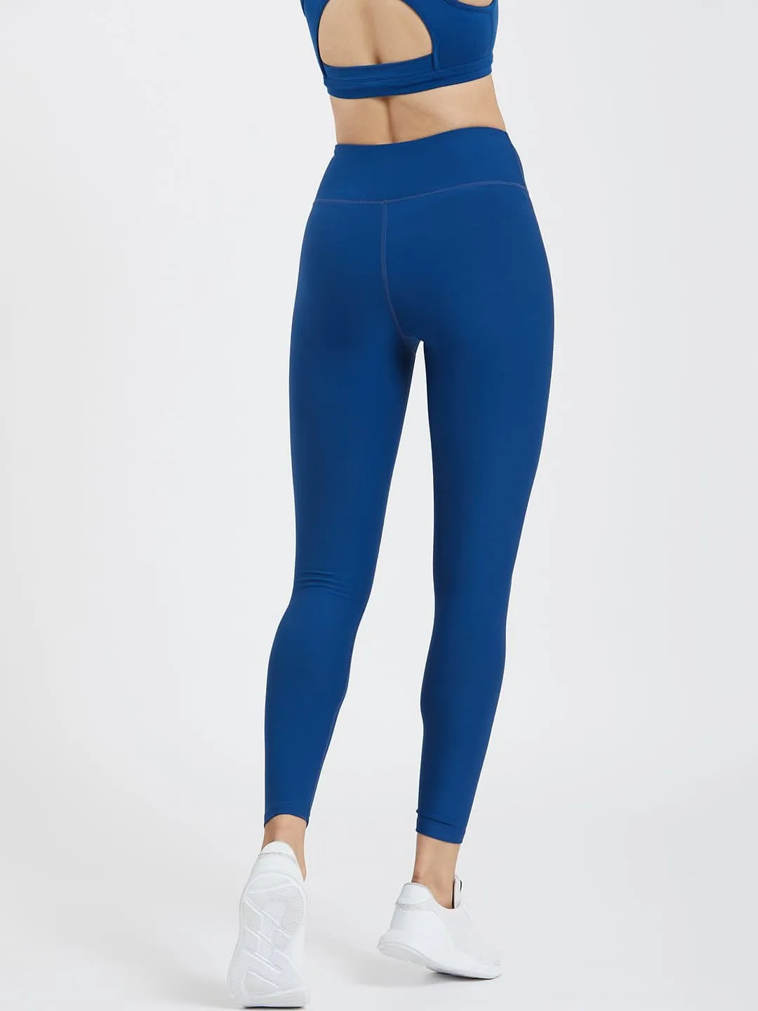 Creeluxe Flatter me Denim Blue Full Length Leggings