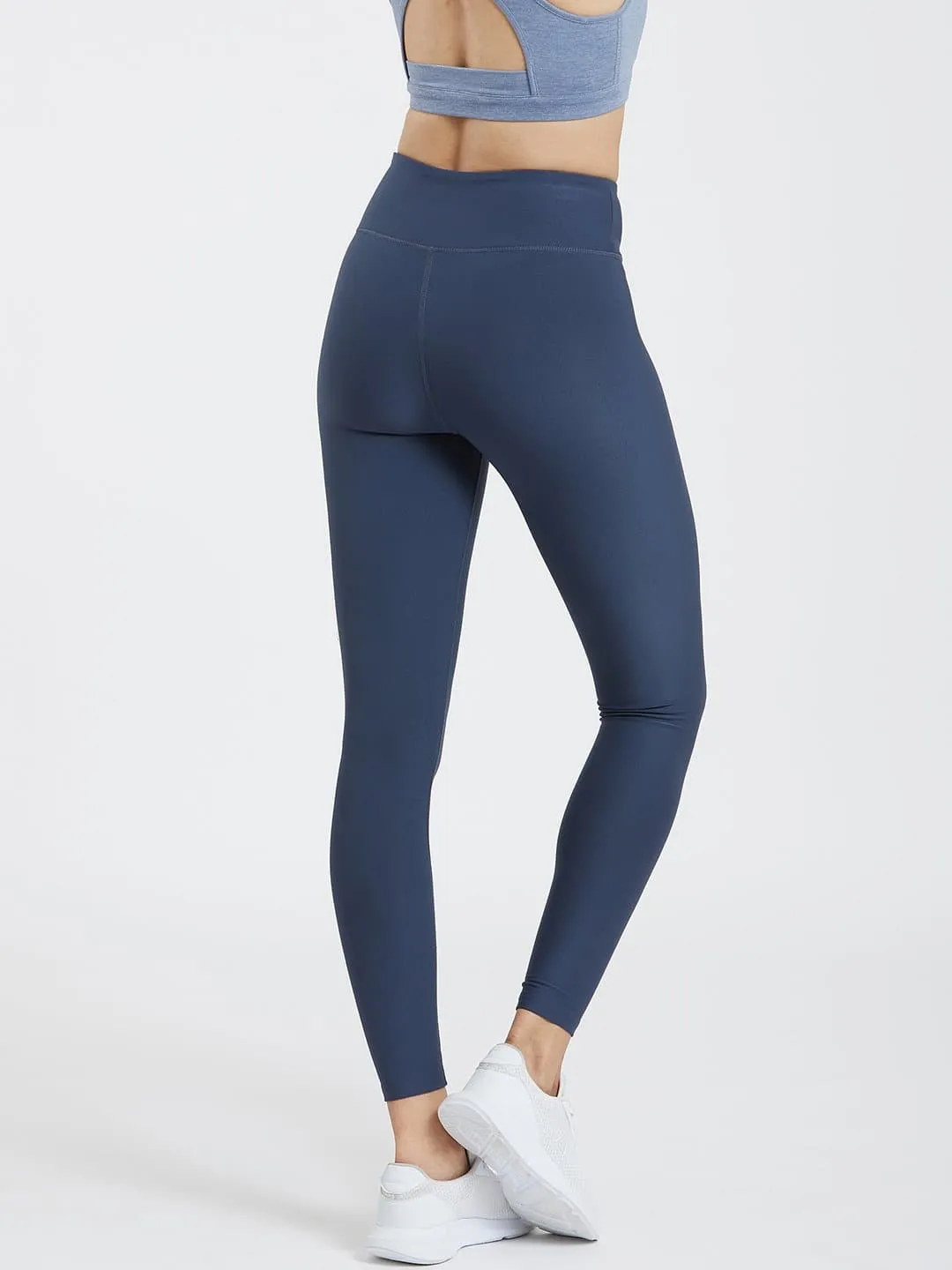 Creeluxe Flatter me Pacific Blue Full Length Leggings