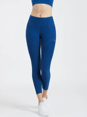 Creeluxe Graceful Denim Blue Ankle Length Leggings