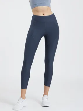 Creeluxe Graceful Pacific Blue Ankle Length Leggings