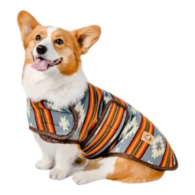 Denim Sunset Blanket Dog Coat