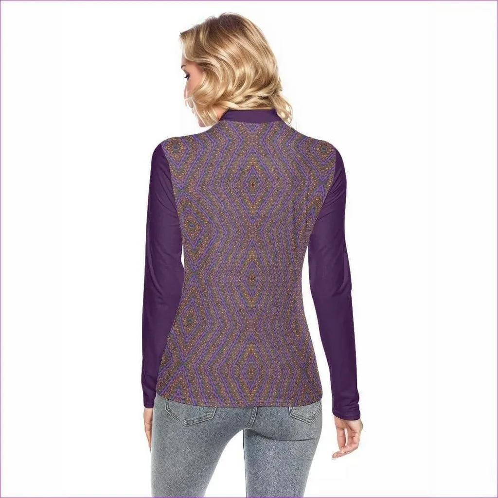 Derma Womens Stretchable Turtleneck Top