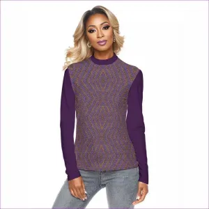 Derma Womens Stretchable Turtleneck Top