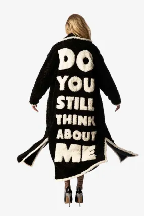 Do You Still Think About Me Eco Lamb Fur Long Coat