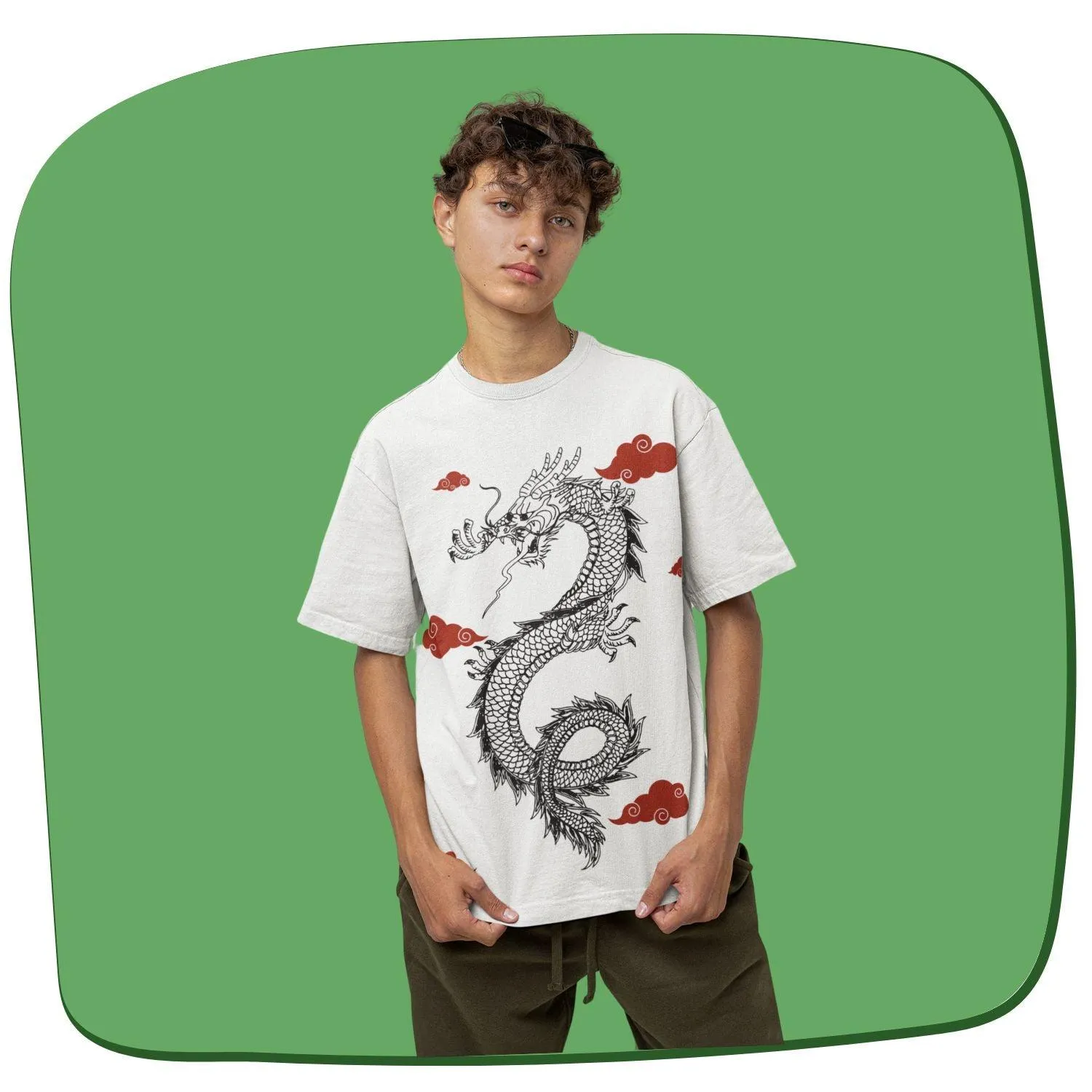 Dragon - Men Oversized T-Shirt